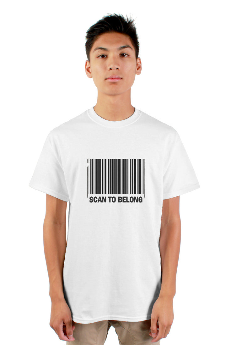 SCAN TO BELONG TEE – IDENTITY IS OPTIONAL